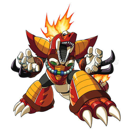 Rockman Iron-on Stickers (Heat Transfers)NO.5266